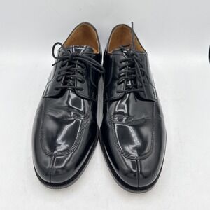Cole Haan‎ Black Lace Ups Dress Shoes Size 8M Pre-owned Air Insoles